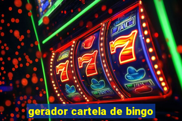 gerador cartela de bingo